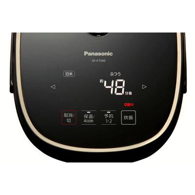 Panasonic IHジャー炊飯器 SR-KT060-K
